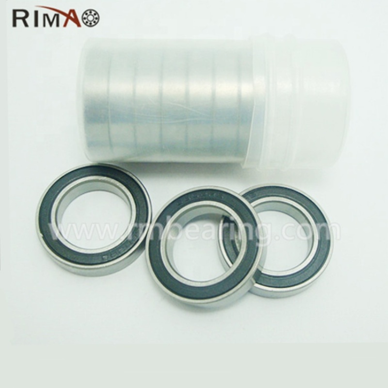 6801 2RS chrome steel ultra thin 61801 deep groove ball bearing 6801 kyk bearing