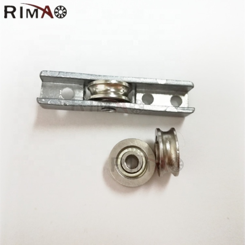 small Aluminium sliding screen door rollers for shower screens