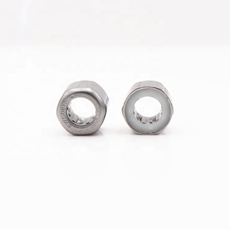 8*14*12mm Hexagon bearing Chrome steel EWC0812 one way needle roller bearing