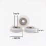 Heavy duty plastic roller wheel Garage Door bearing pulley door Roller Wheel door Roller Wheel