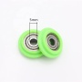 hanging door u groove nylon roller wheel sliding gate wheel u groove wheel