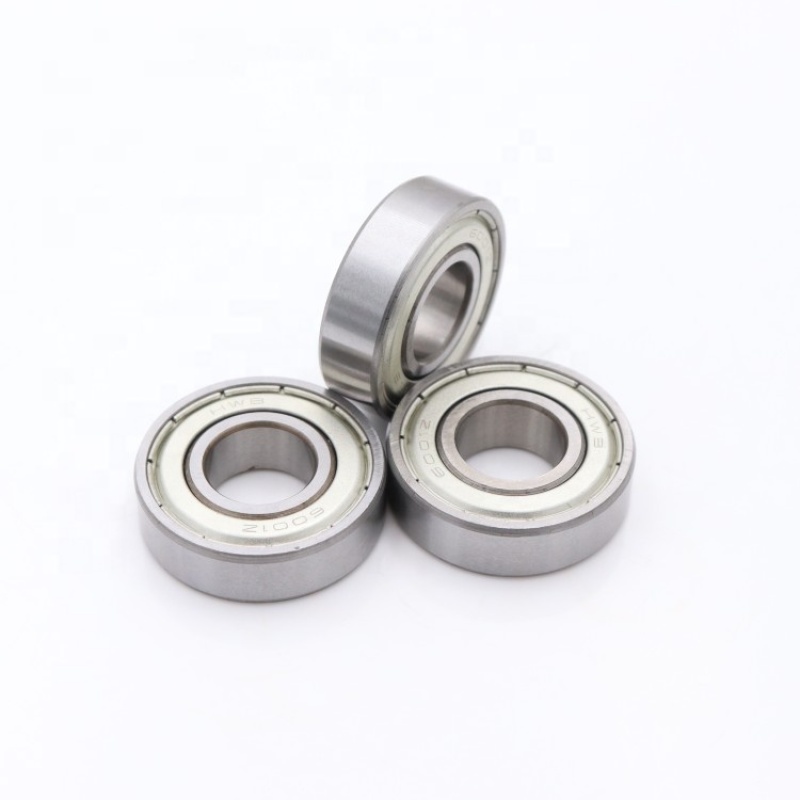 Good quality ABEC 3 bearing 6001 2RS 6001ZZ deep groove ball bearing p6 with size 12*28*8mm