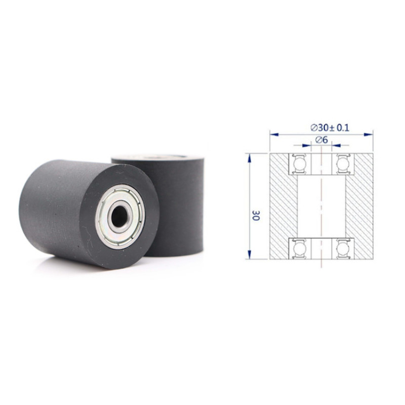 Factory Sale H Groove wheel Nylon Guide Door Roller Wheels 12*60.6*26mm with bearing 6201ZZ