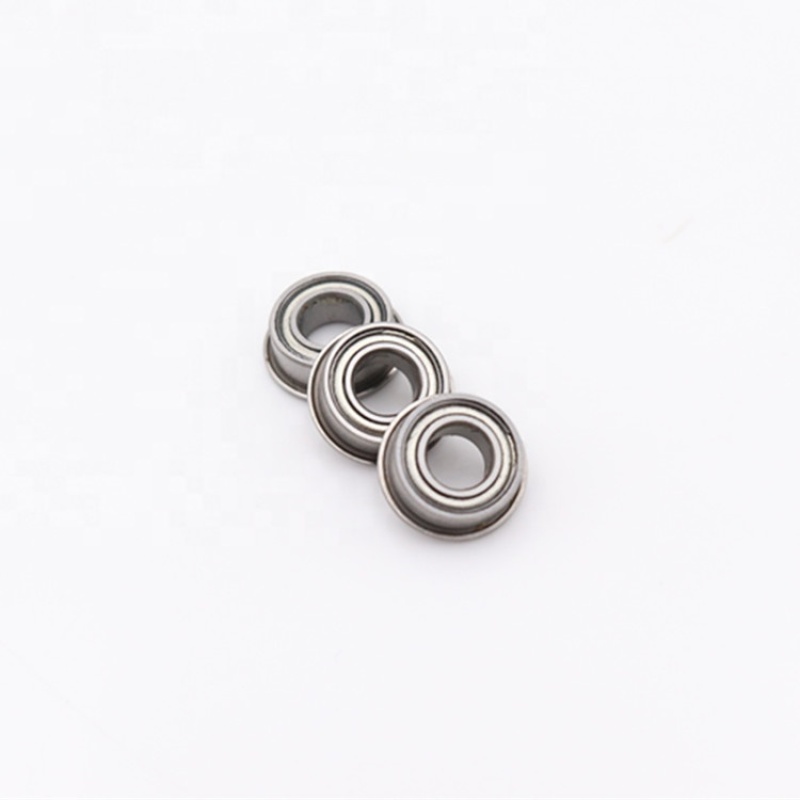 Micro mini ball bearing size 8*12*3.5 mm MF128z flange bearing