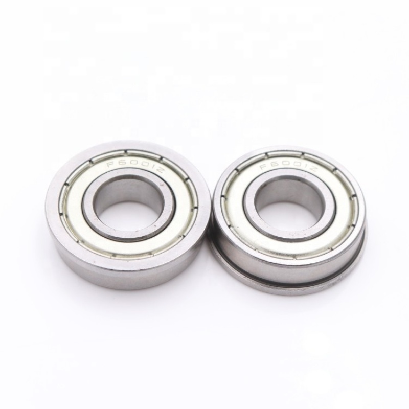 Flange ball bearing 6003 ZZ deep groove ball bearing F6003ZZ F6003 2rs seal bearing with 17*35*10 mm