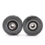 Elevator door slide roller 6202RS with M8 screw nut lift pulley wheel