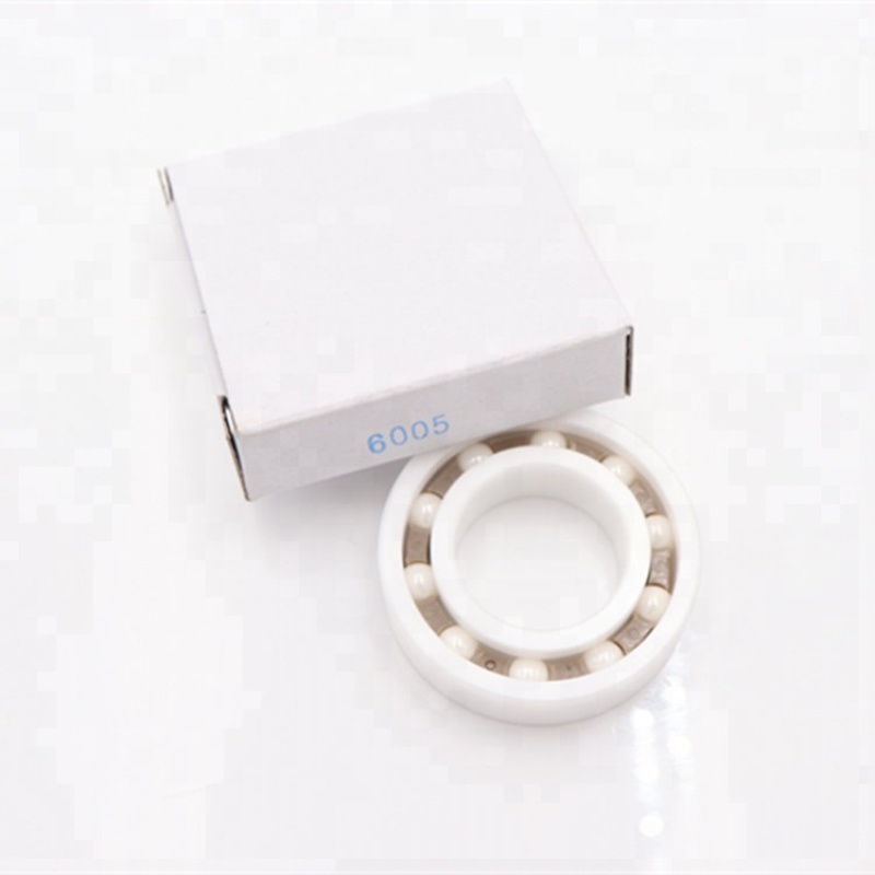 High speed bearing 6005 ceramic bearing 6005CE 6005 2RS ZrO2 full ceramic bearing with 25*47*12mm