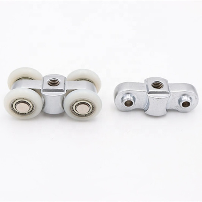 aluminum window accessories nylon pulley plastic pulley wheel door rollers for window sliding rollers