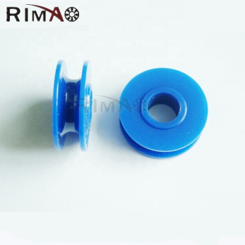 small sliding shower door u groove pulley polyurethane pulley wheel