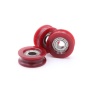 Factory custom door window plastic guide wheel type sliding door plastic guide wheel
