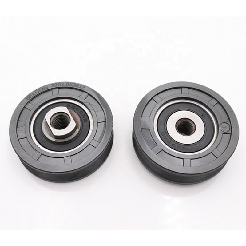 Elevator door slide roller 6202RS with M8 screw nut lift pulley wheel