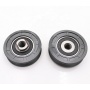 Elevator door slide roller 6202RS with M8 screw nut lift pulley wheel