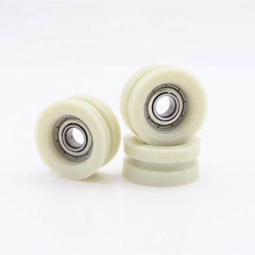 cable rope pulley wheels with bearings small nylon plastic pulley