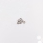 High precision miniature bearing size 1*3*1 mm 681 deep groove bearing for watch 1mm bearing