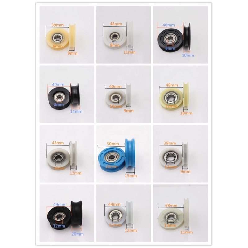 small glass shower door rollers nylon curved shower door rollers