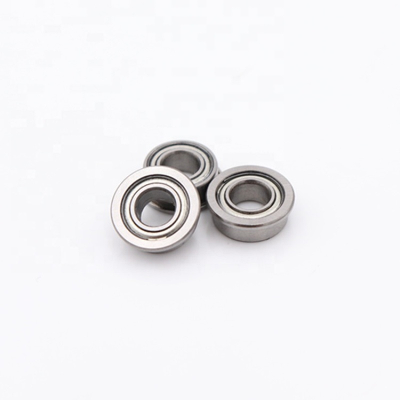Micro mini ball bearing size 8*12*3.5 mm MF128z flange bearing