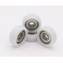 Shower room roller sliding glass door pulley glass balcony wheel nylon wheels for balcony