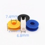 Sliding gater nylon rollers for sliding wardrobes gate roller bearing