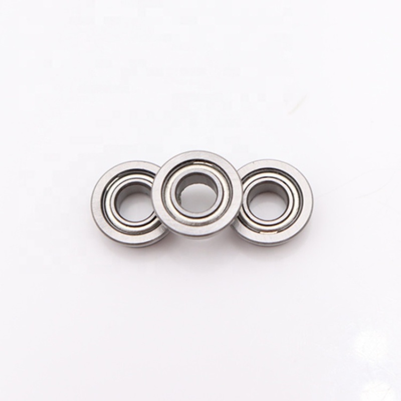 Micro mini ball bearing size 8*12*3.5 mm MF128z flange bearing