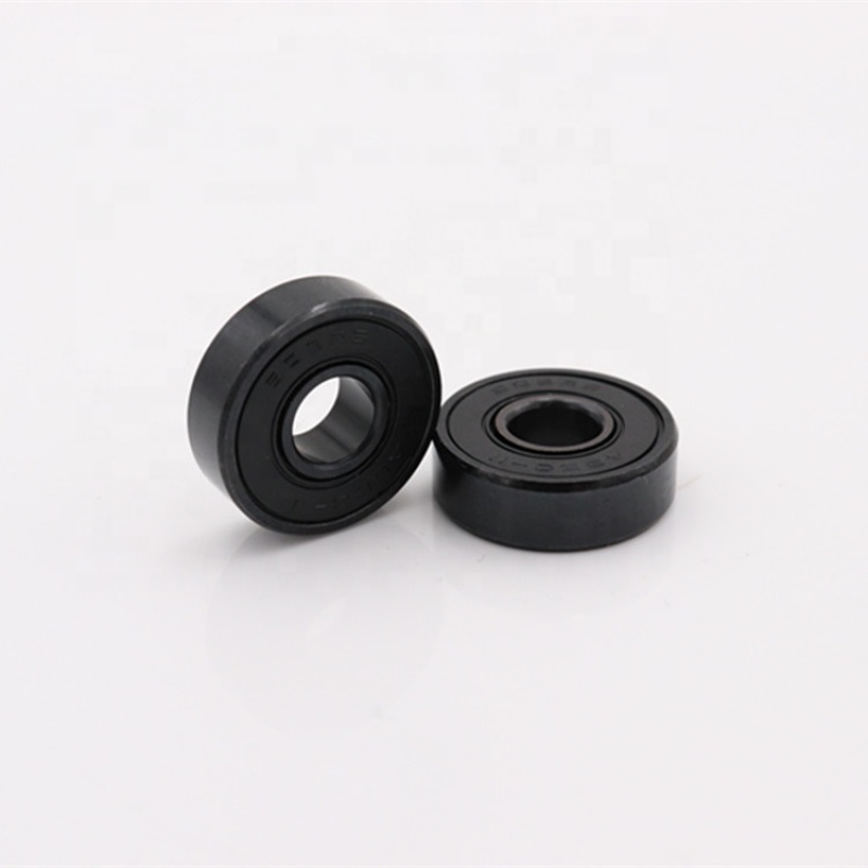 Anti Rusty skate wheels bearings Blacken bearings 608 2rs for skateboard 8*22*7mm