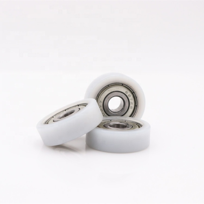 627ZZ plastic roller 7mm bore window pulley roller wheels for sliding doors and window wheel