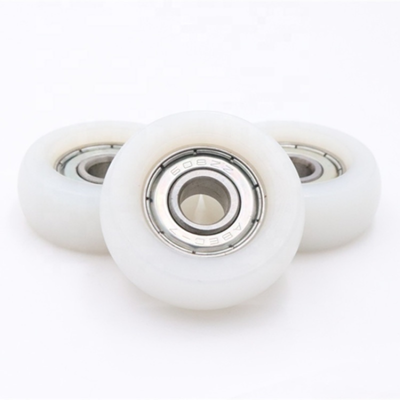Different R type Sliding door pulley bearing 608ZZ 625ZZ 626ZZ nylon roller wheels pulleys for sliding window cabinet