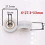 Cheap price plastic roller wheel U groove rollers 626z ball bearing pulley 6*28*8mm