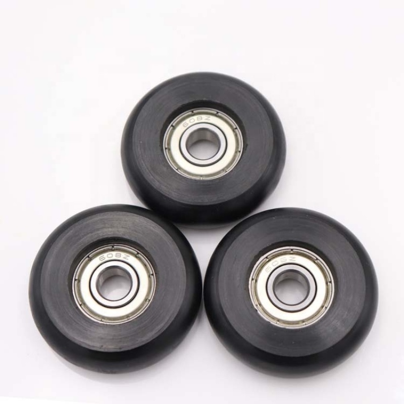 roller wheel pulley wheel, nylon coated ball bearing for sliding door and windows Roller Pulley
