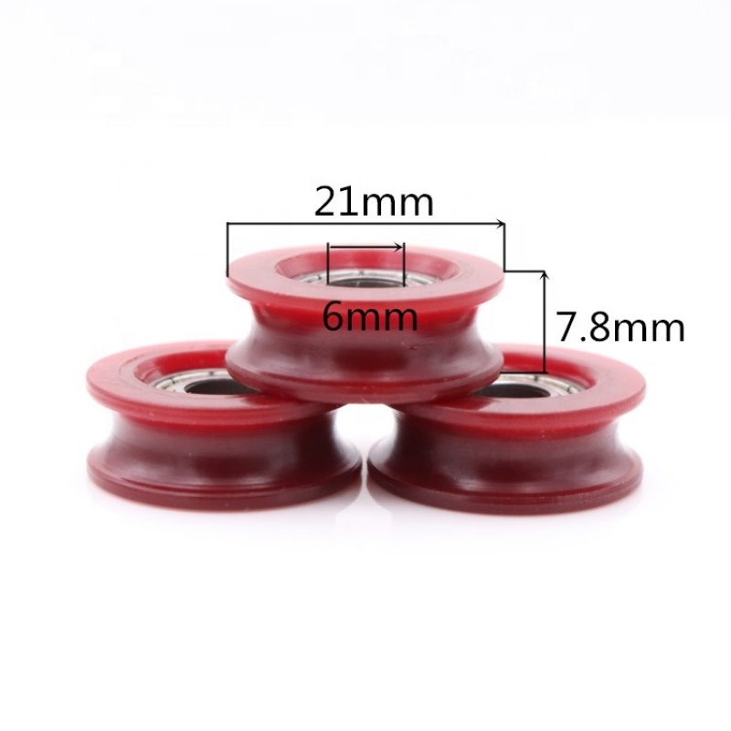 Factory custom door window plastic guide wheel type sliding door plastic guide wheel