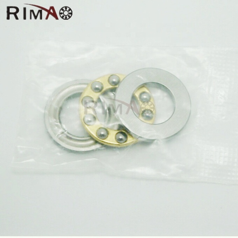 F10-18 washer bearing Brass cage miniature thrust ball bearing F10-18M washers