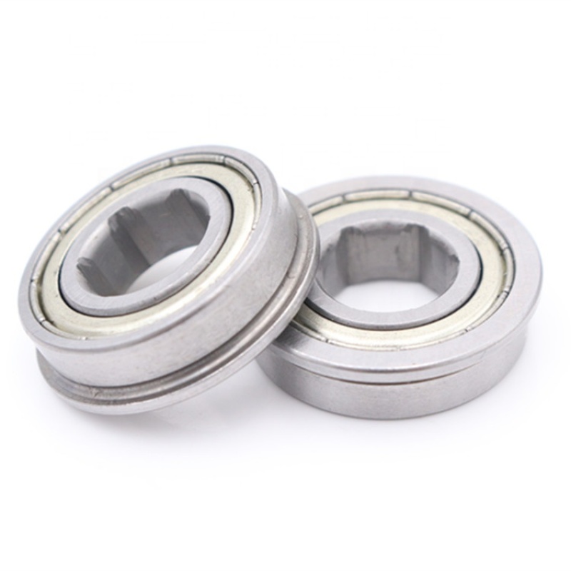 New product hex bore ball bearing 1/2 inch flanged bearing F6902ZZ FR8ZZ Robotic bearing