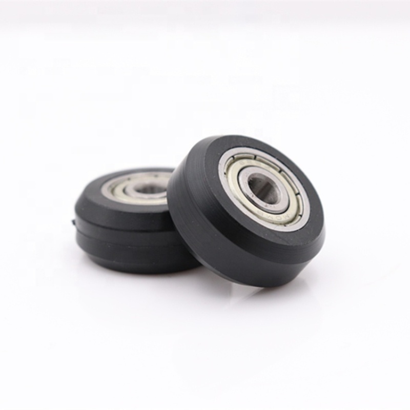 V groove wheel bearing POM delrin V Wheel 625ZZ POM roller wheels 3D Printer pulley bearing