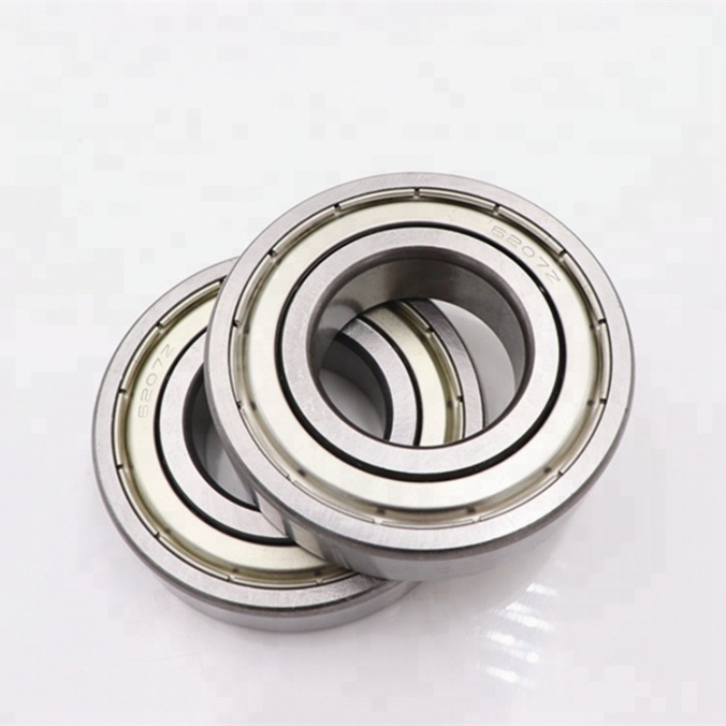 MOQ 1 PCS Deep groove double shield ball bearing 6205 6206 6207 6208