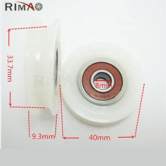 slding roller curtain cord pulley for blinds