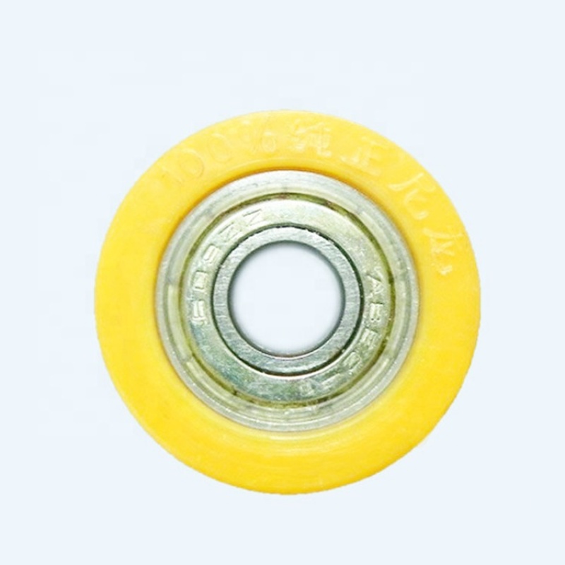 small plastic roller plastic wheels for toys u groove nylon roller wheel