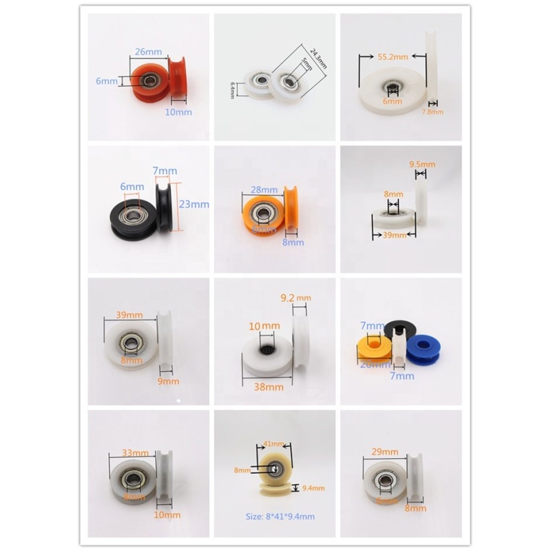 small glass shower door rollers nylon curved shower door rollers