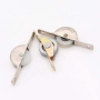 galvanized single accessories small sliding gate pulley , sliding door wheels