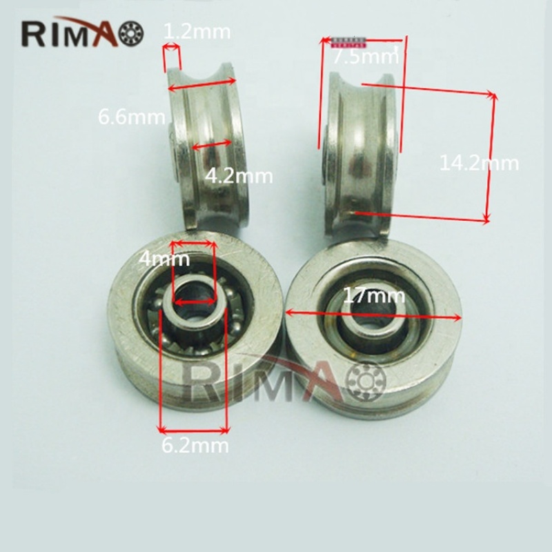 small v groove track roller bearings v groove bearing
