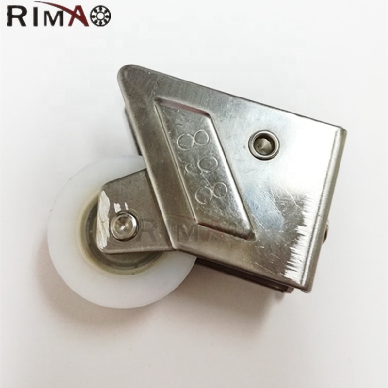 small Aluminium sliding screen door rollers for shower screens