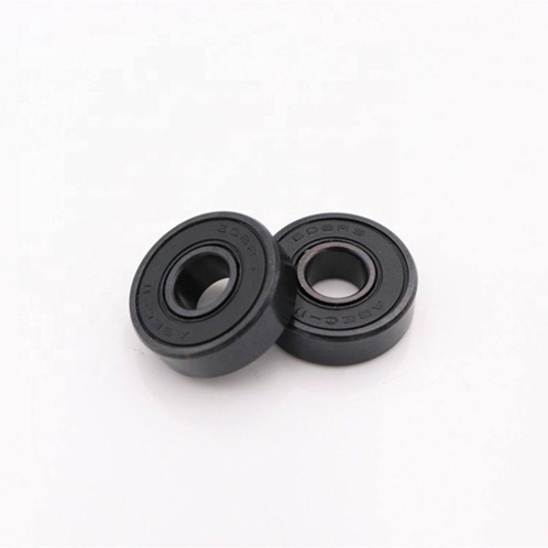 Anti Rusty skate wheels bearings Blacken bearings 608 2rs for skateboard 8*22*7mm
