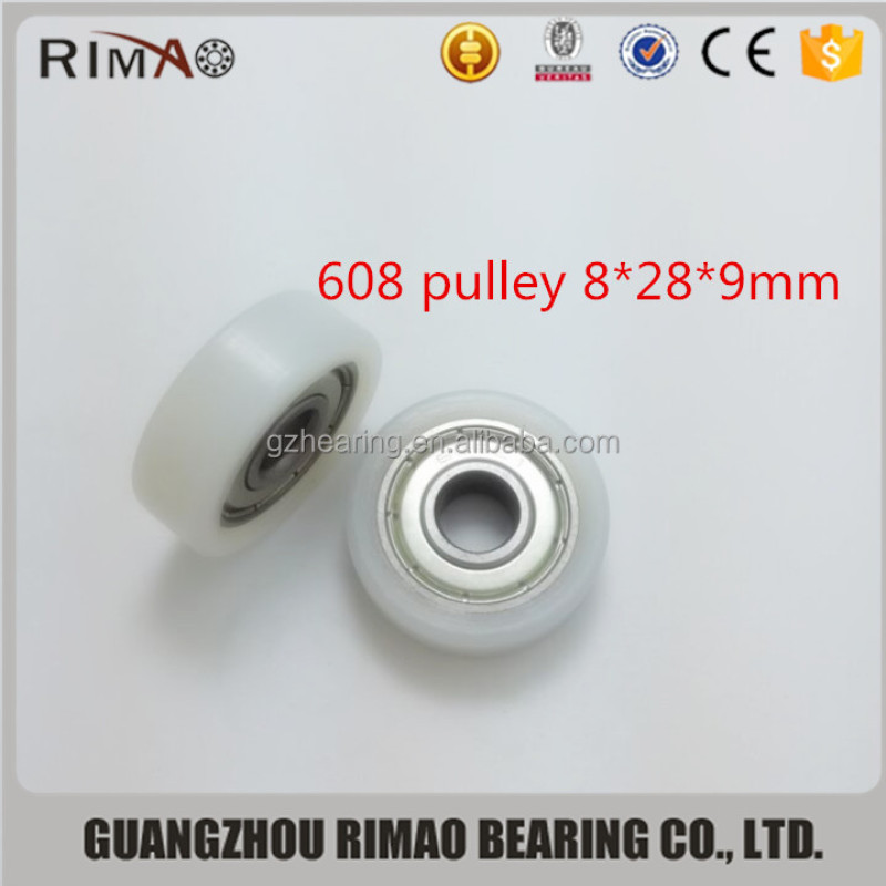 6001 sliding gate pulley wheel plastic pulley for sliding door