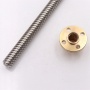 T8 Trapezoidal screw 8mm ball screw with cylinder nut 1500mm tr8x12 lead screw