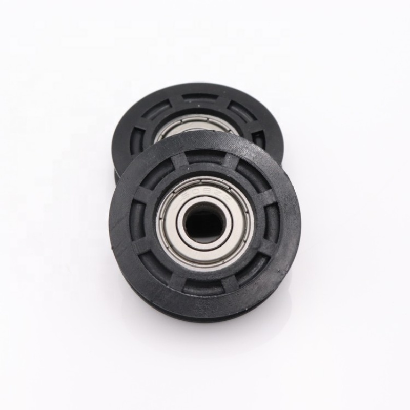 Super durable long life plastic bearing pulley nylon wheel roller for door window roller pulley 8*40*10mm