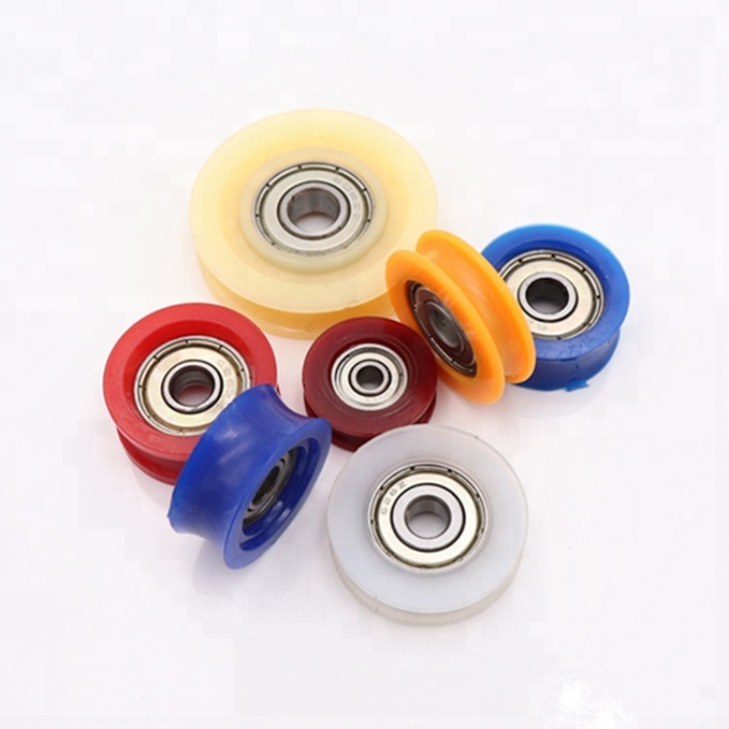 Sliding door nylon roller wheel bearing 624ZZ 625ZZ 626ZZ 608ZZ 696ZZ door and window pulley