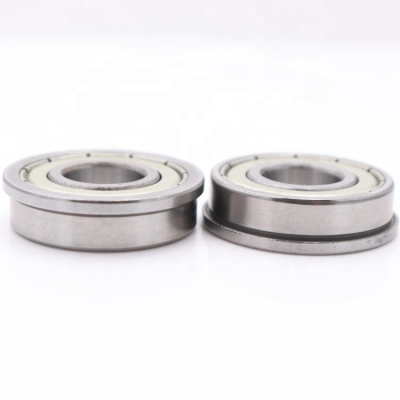 Flange Deep groove ball bearing F6806ZZ thin section bearing F6806 F6806-2RS flange ball bearing for 30*42*7 mm