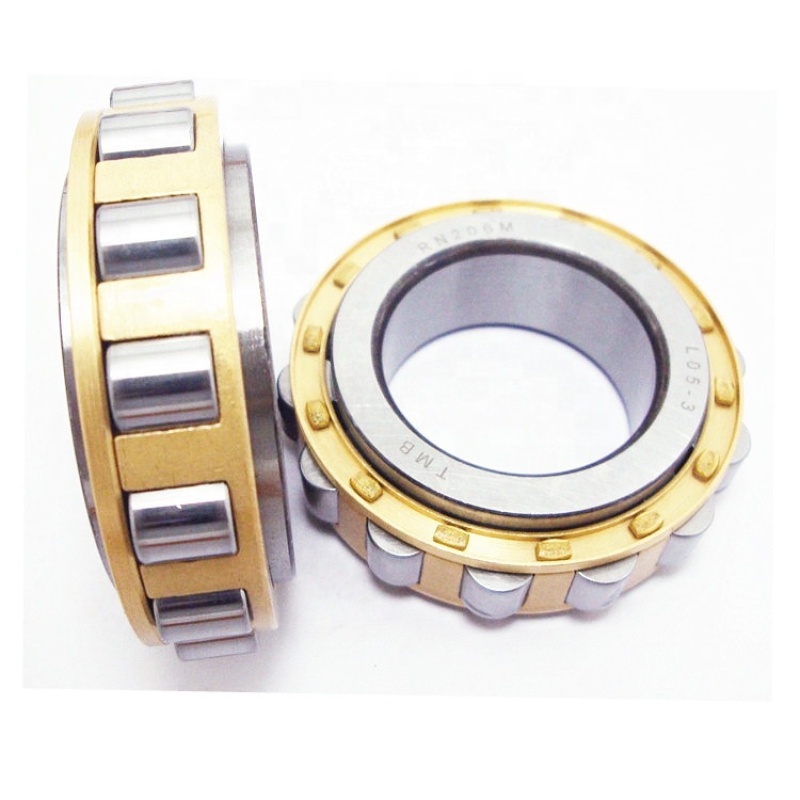 roller bearing n205m n206m N215M cylindrical roller bearing brass cage n205