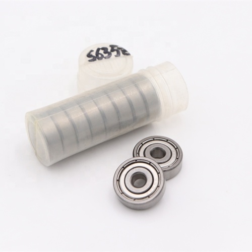 Stainless steel deep groove ball bearing 635 635zz miniature ball bearing for 5*19*6mm