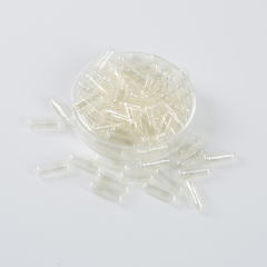 Separated empty capsules gelatin shell  Size #0 #00