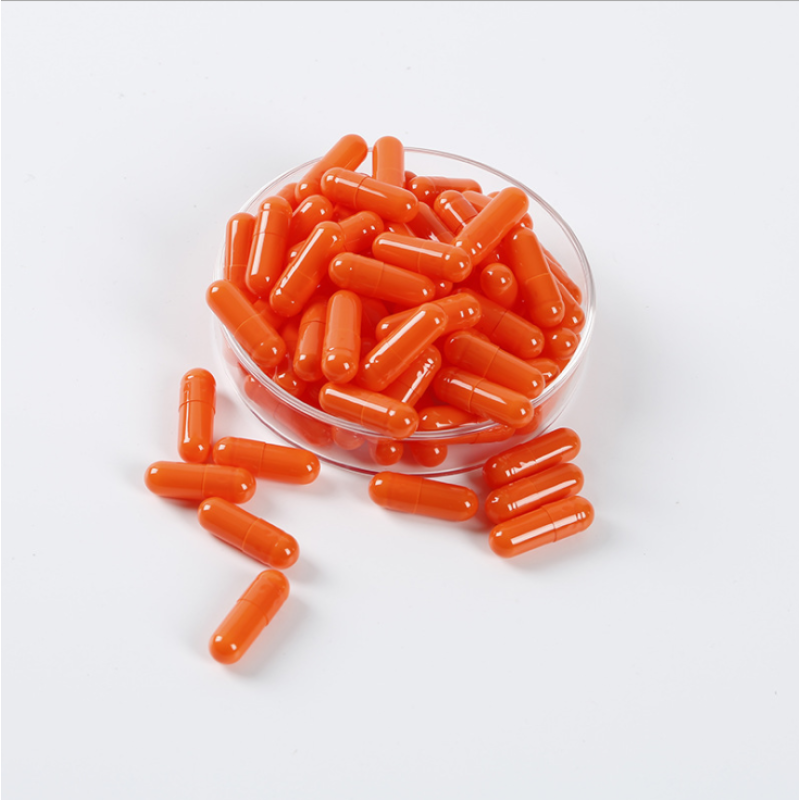 Separated empty capsules gelatin shell  Size #0 #00