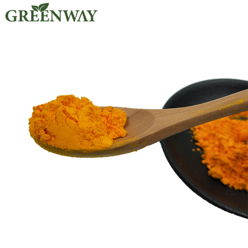 Supplement Water Soluble Organic Curcuma Longa Extract Bulk 95% Tumeric Curcumin Powder